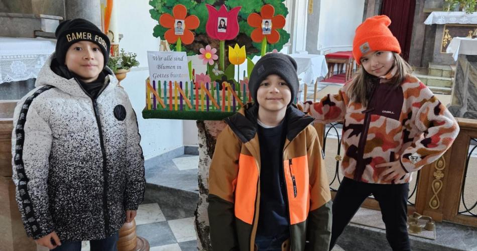 heurige Erstkommunionkinder