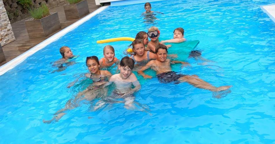 Schwimmen im Laderhof